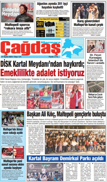 MARMARA ÇAĞDAŞ GAZETESİ 131 Sayı