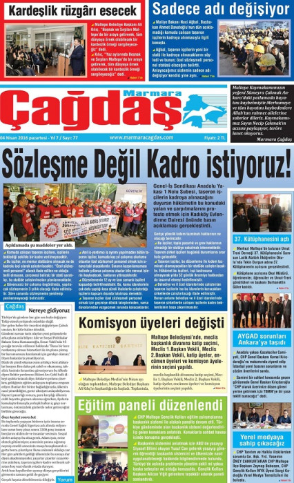 MARMARA ÇAĞDAŞ GAZETESİ