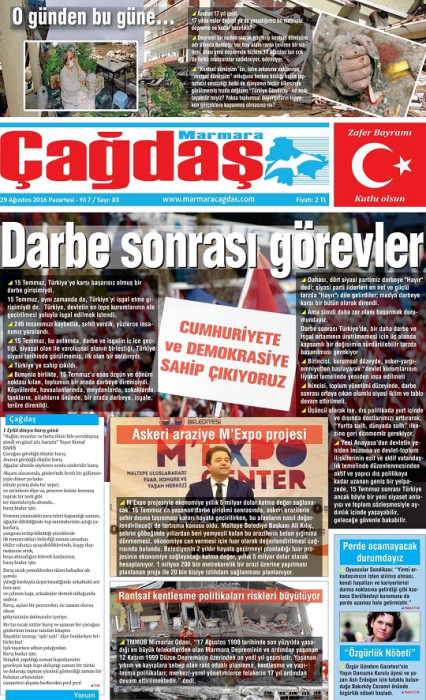 MARMARA ÇAĞDAŞ GAZETESİ