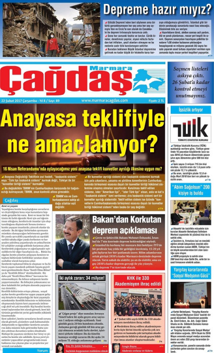 MARMARA ÇAĞDAŞ GAZETESİ