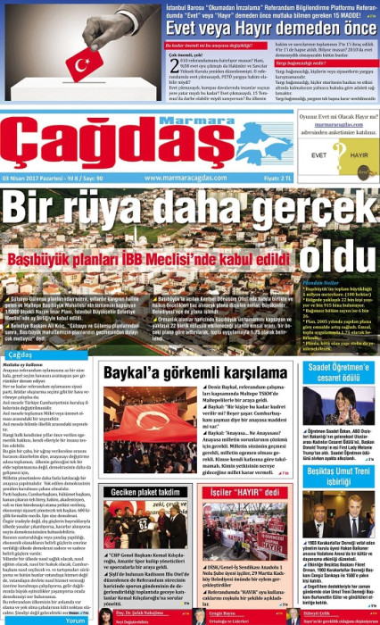 MARMARA ÇAĞDAŞ GAZETESİ