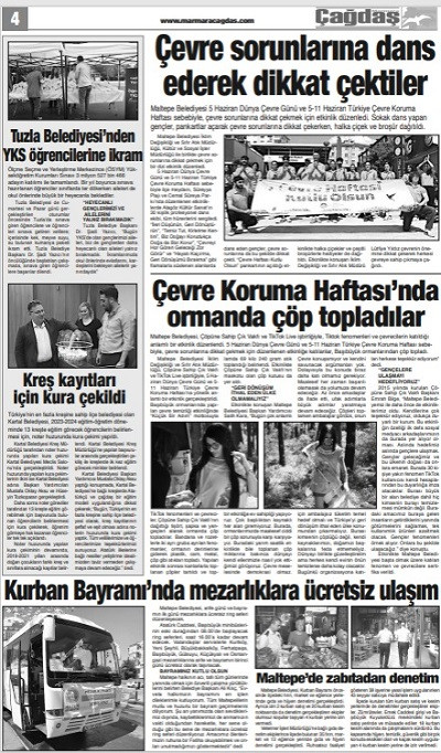 MARMARA ÇAĞDAŞ GAZETESİ 128 Sayımız