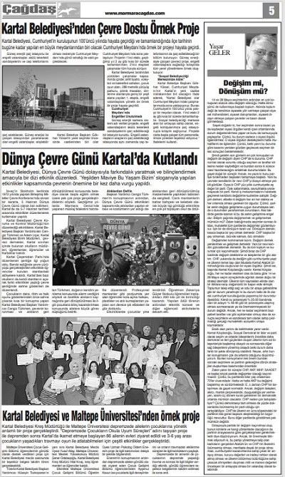 MARMARA ÇAĞDAŞ GAZETESİ 128 Sayımız