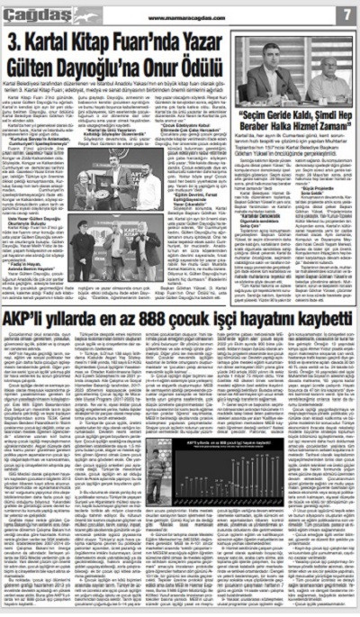 MARMARA ÇAĞDAŞ GAZETESİ 128 Sayımız