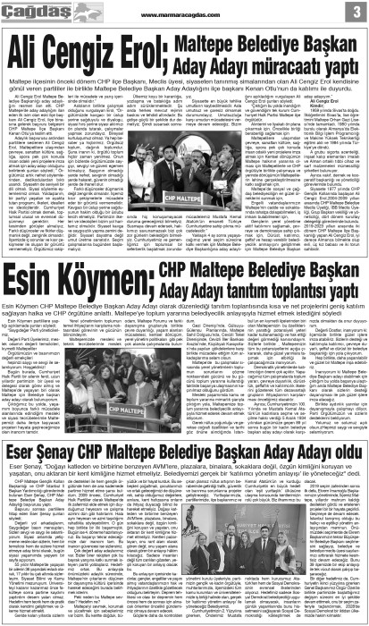 marmaracagdas.com 133 sayımız çıktı