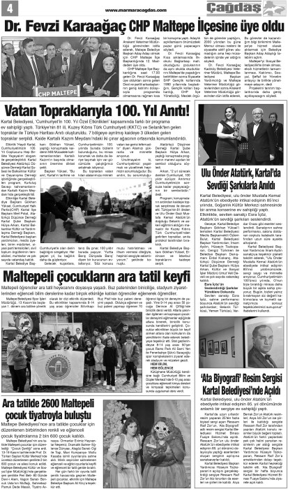 marmaracagdas.com 133 sayımız çıktı