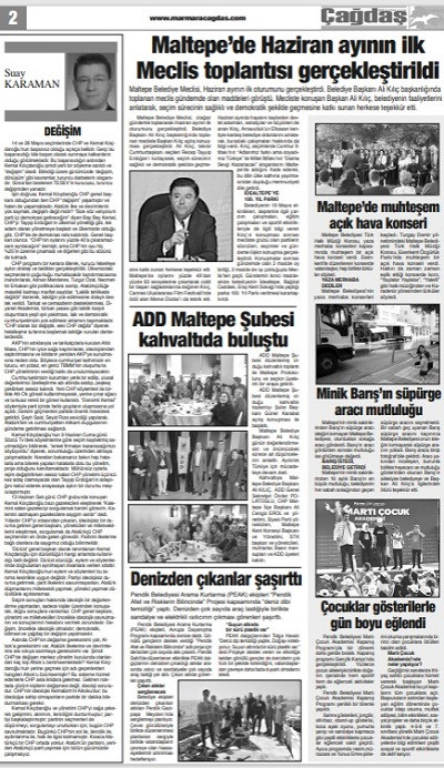 MARMARA ÇAĞDAŞ GAZETESİ 128 Sayımız
