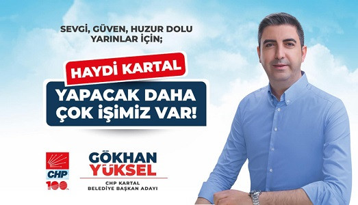 CHP Kartal’da Gökhan Yüksel’i yeniden aday gösterdi