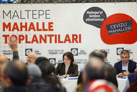 Mahalle toplantıları kaldığı yerden devam ediyor BAŞKAN KÖYMEN CEVİZLİ’DE
