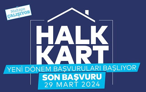 Maltepe Belediyesi’nin 2024 yılı Halk Kart başvuruları başlıyor